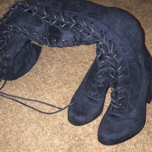 Knee high boots